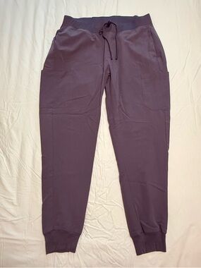 Mandala Women's 9-Pocket Jogger Scrub Pants - Dewberry